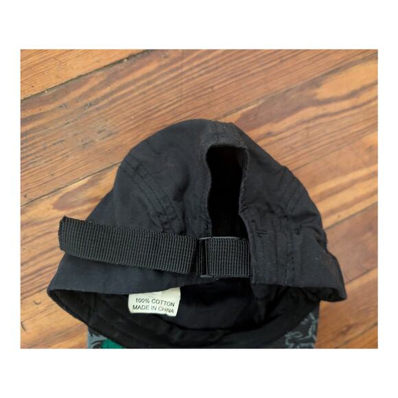 Vintage Stussy Flower Hawaii Stussy Logo Spell Out Box Logo 5 Panel Hat Cap - Picture 5 of 5